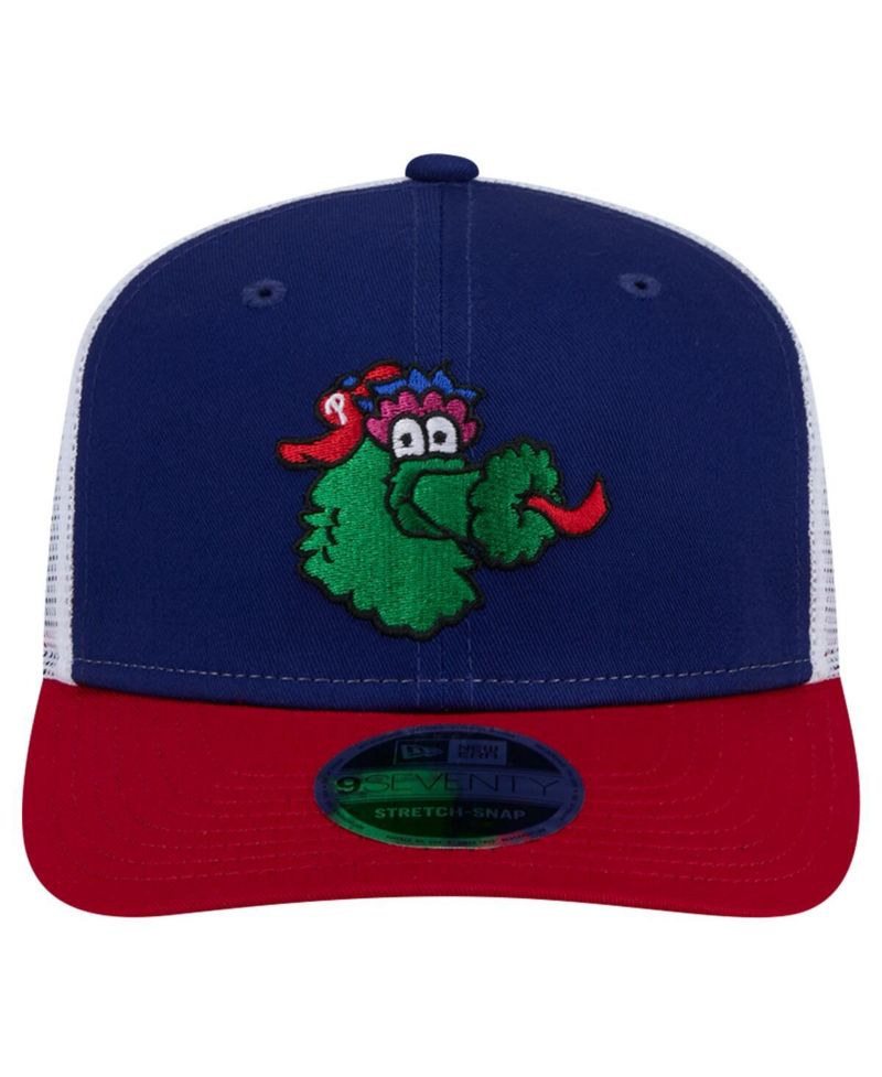 Men's Royal Philadelphia Phillies Phanatic 9SEVENTY Trucker Snapback Hat