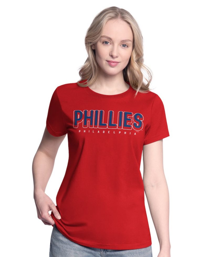 Women's Red/Royal Philadelphia Phillies Two T-Shirt Combo Pack