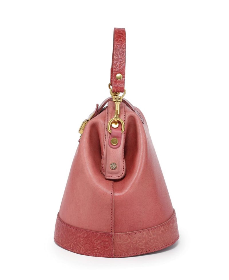Doctor Mini Leather Bucket Crossbody Bag