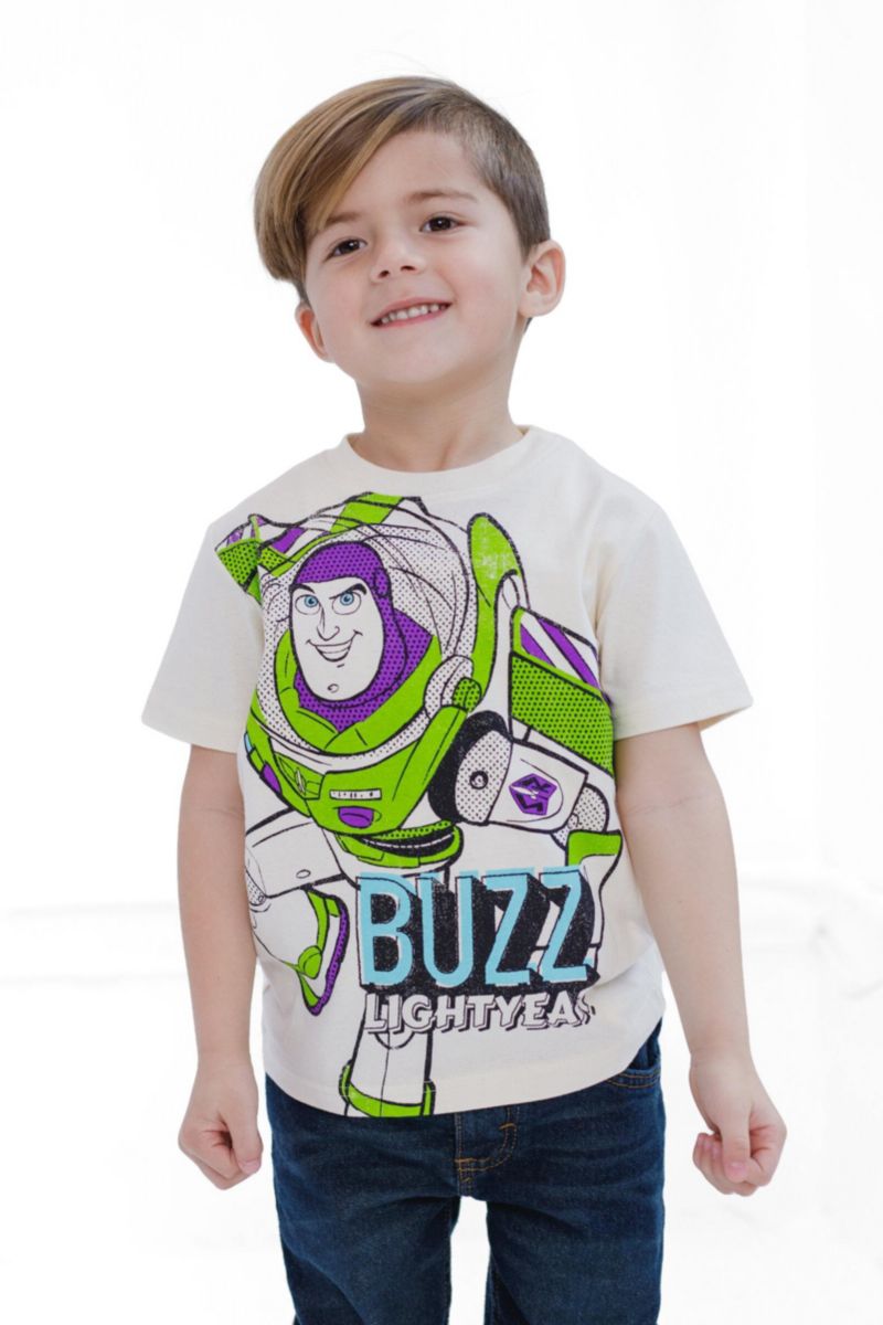 Toddler Boys (2T-5T) 2-Piece Short Sleeve T-Shirt Set
