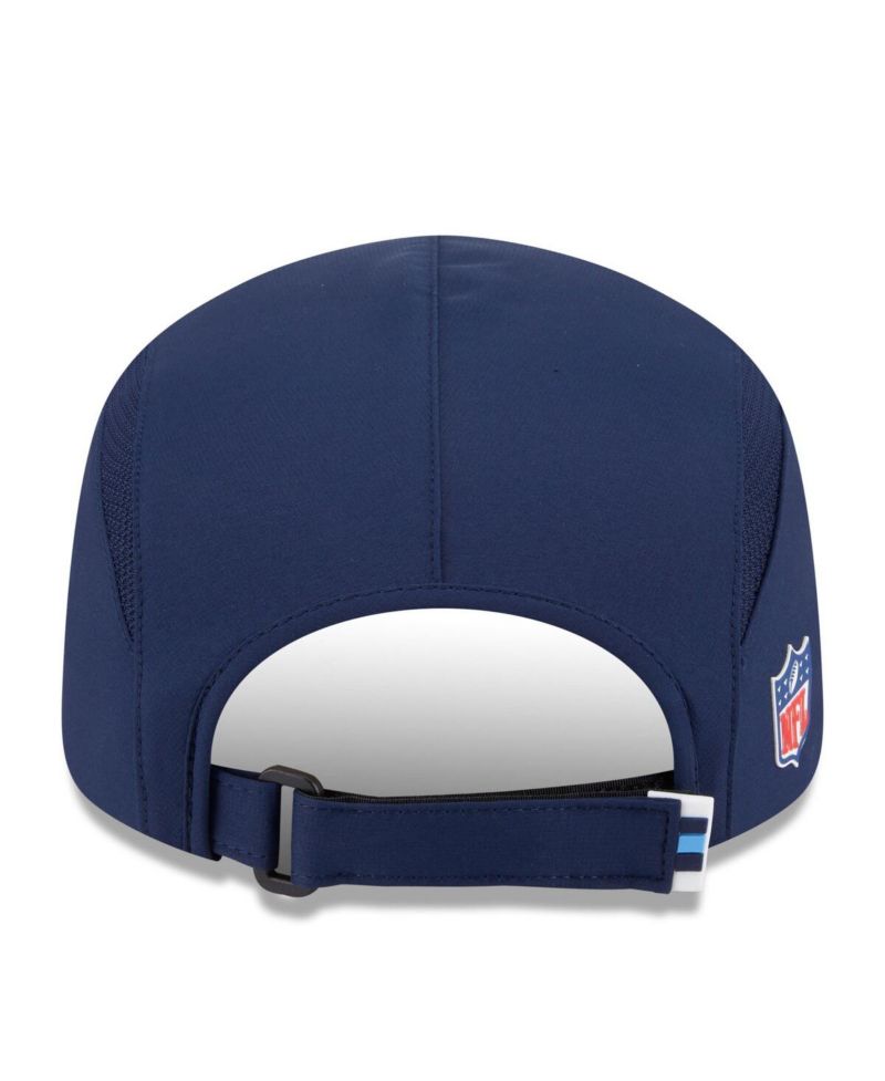 Men's Navy Tennessee Titans 2025 Sideline Runner Adjustable Hat