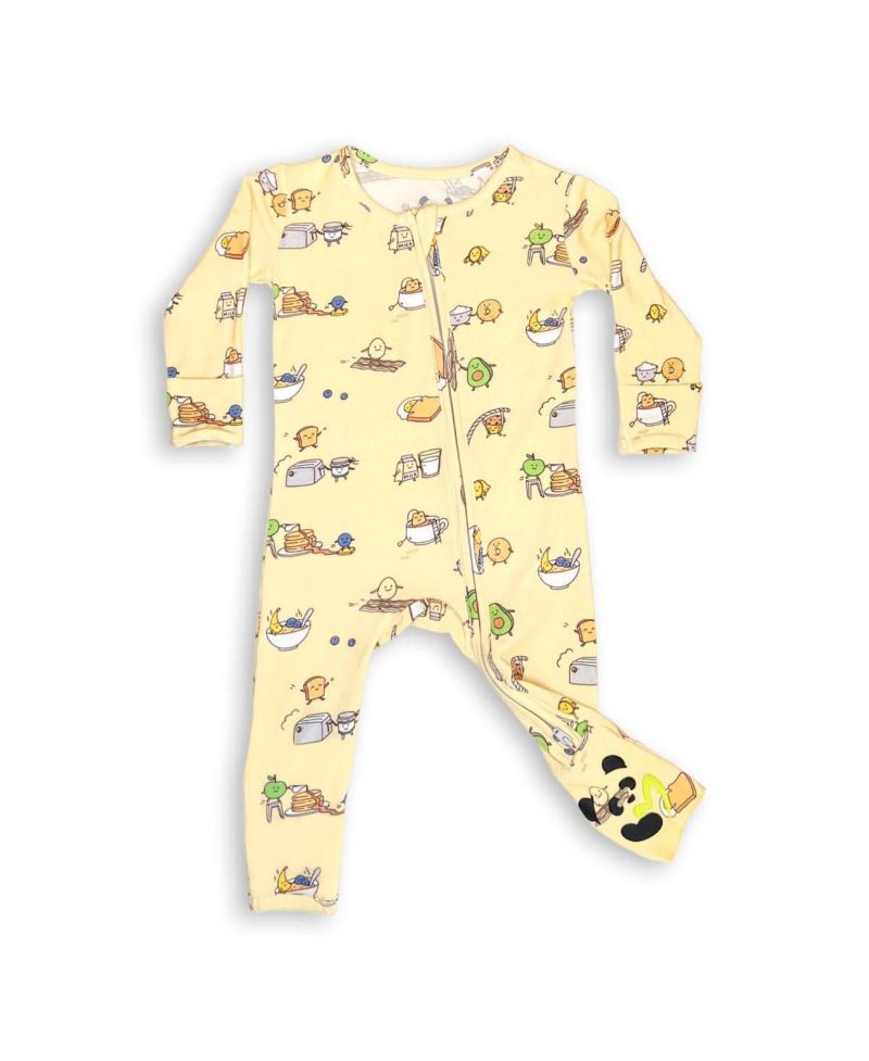 Baby Boys or Baby Girls Baby Love You Brunches Convertible Footie