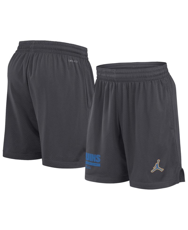 Men's Anthracite UCLA Bruins 2024 Sideline Mesh Shorts