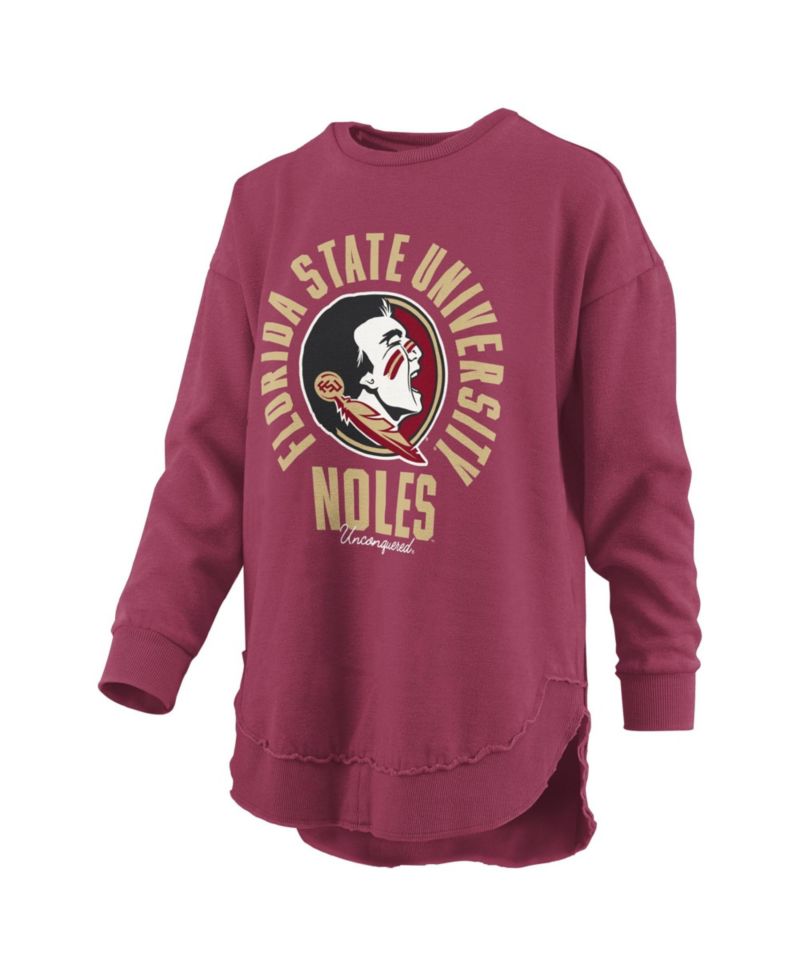 Women's Blitz Florida State Seminoles Graphic Fleece-Lined Crewneck Sweatshirt