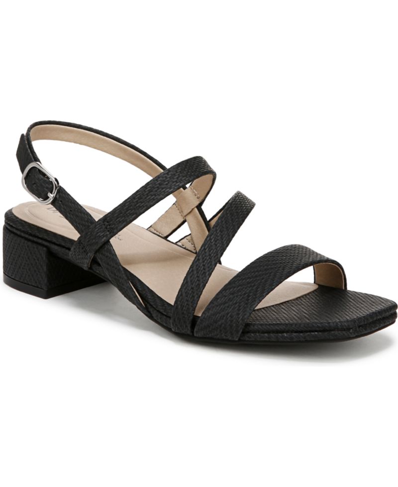 Women's Janet Square Open Toe Slingback Dress Sandals