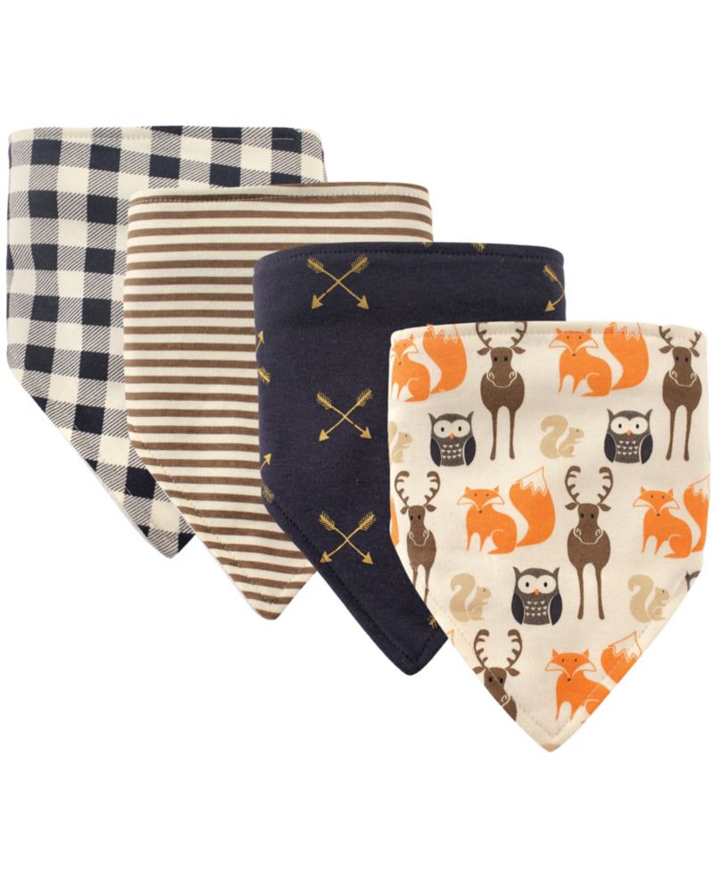4Pk Bandana Bibs