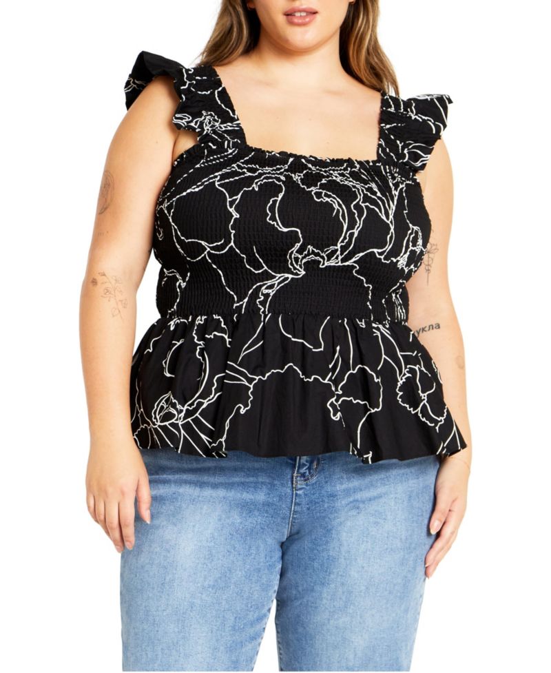 Women's Marli Print Top