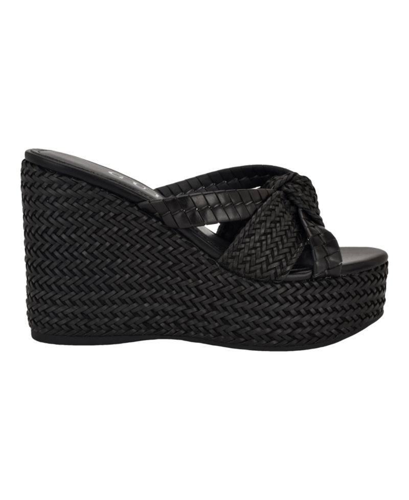 Women's Eveh Knotted Jute Wrapped Platform Wedge Sandals