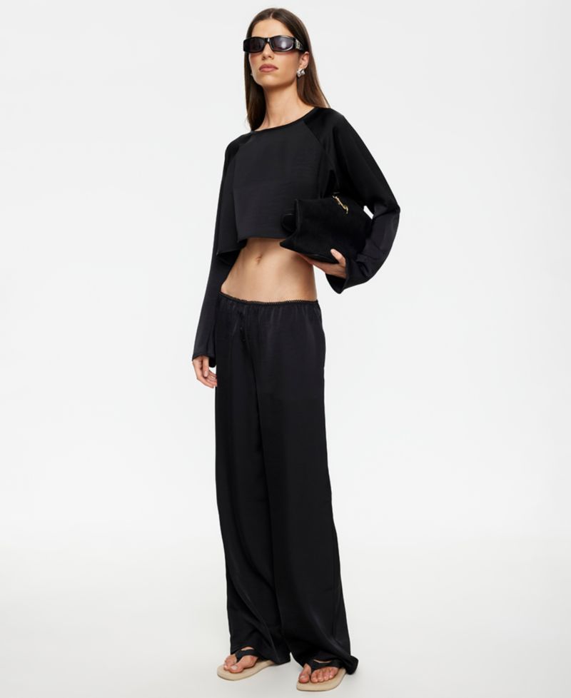 Women's Straight-Leg Pull-On Pants