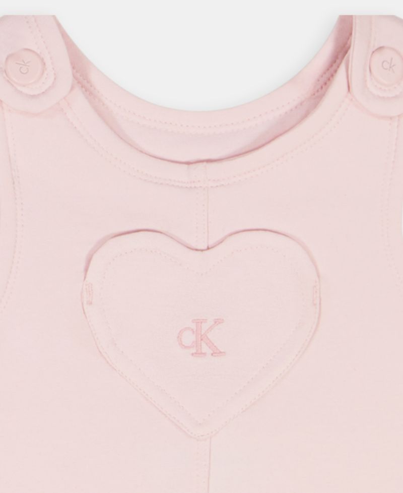 Baby Girls' Printed Bodysuit and Applique Detail Skirtall, 2-Piece Set