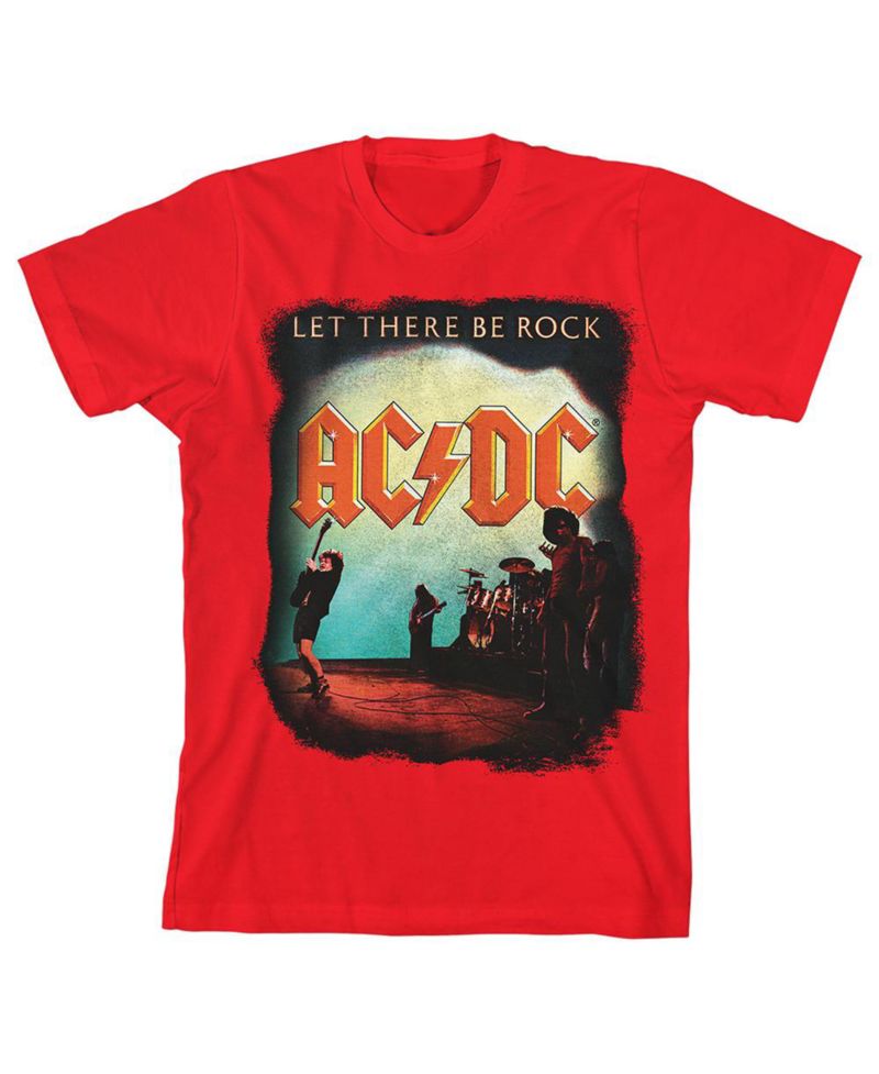 Boy's XS - XL Let There Be Rock ACDC Youth T-Shirt