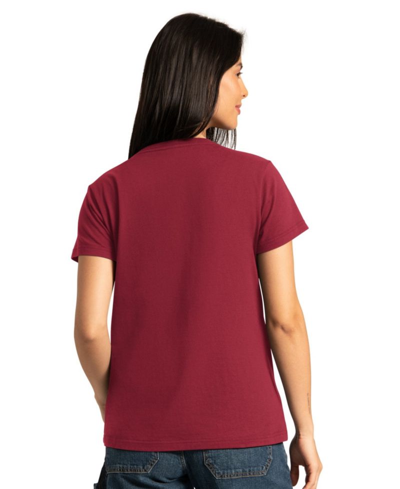 Women's Burgundy/Ash Washington Commanders Short Sleeve Long Sleeve T-Shirt Combo Pack