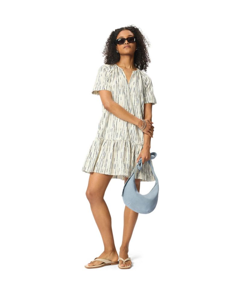 Women's Abstract Stripe Short dress