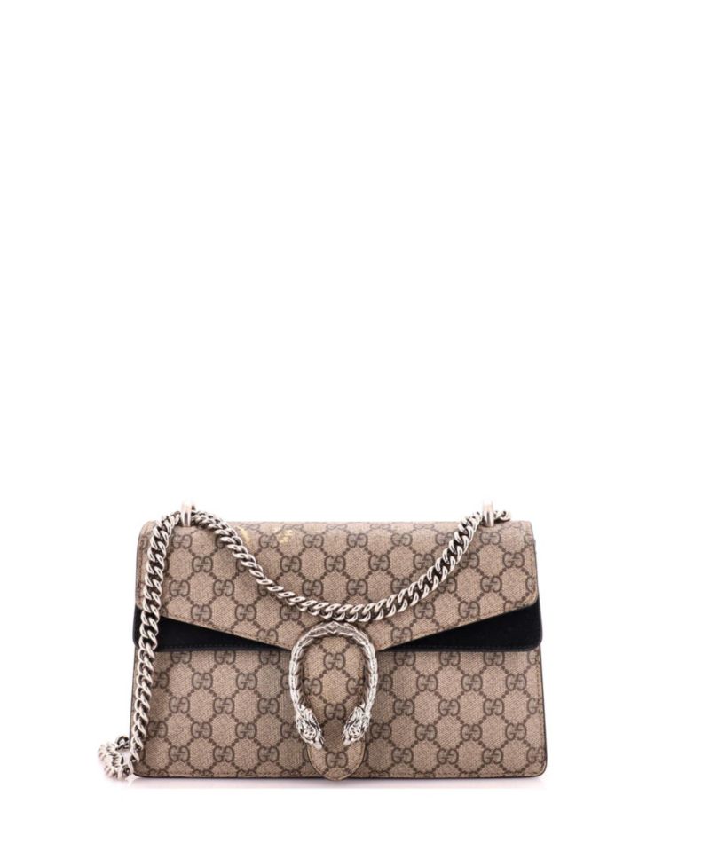 Small Dionysus Bag GG Coated Canvas