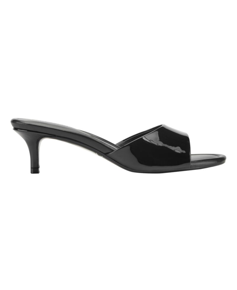 Women's Sagi Slip-On Kitten Heel Dress Sandals
