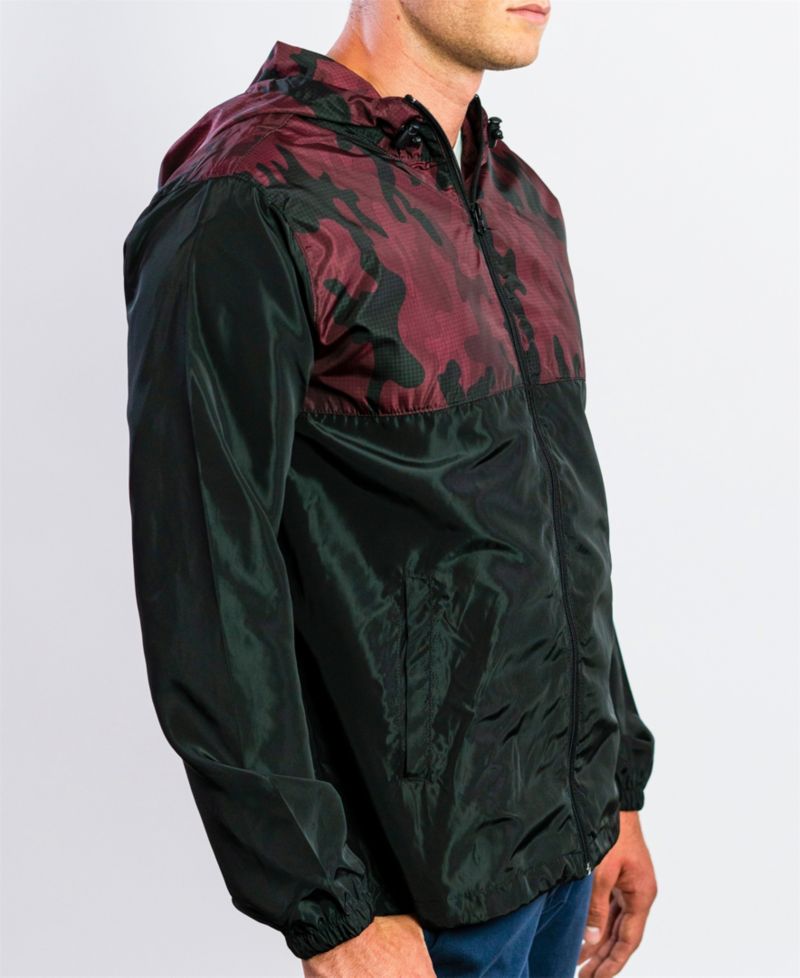 Men's Hooded Lightweight Windbreaker