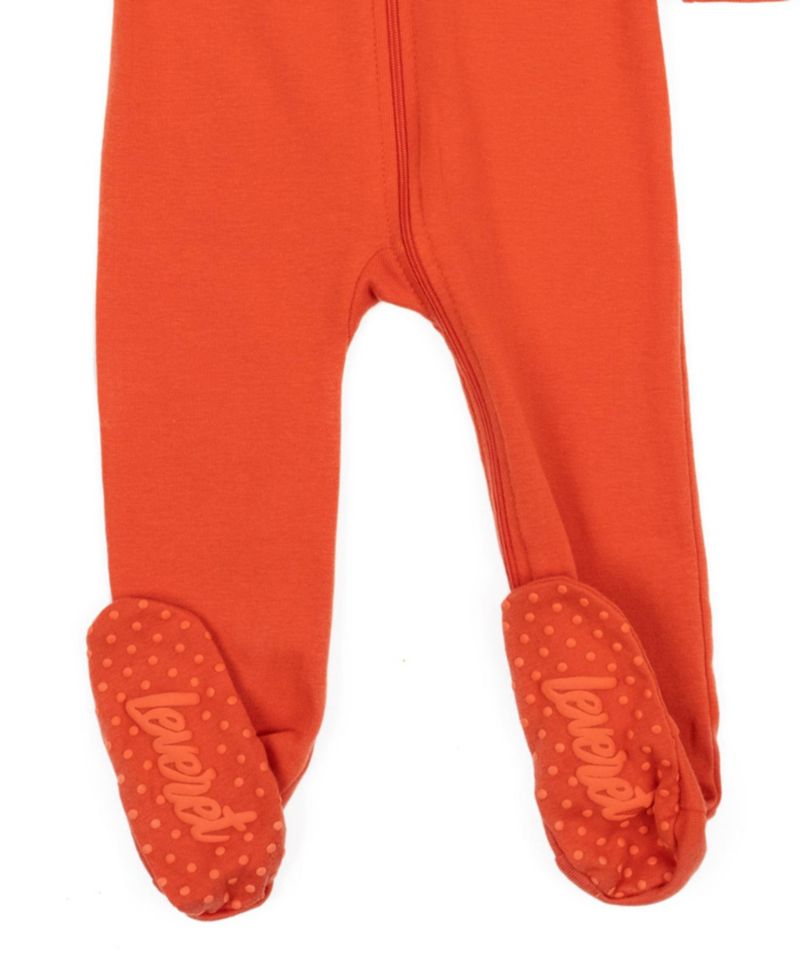 Toddler Matching Family One Piece Footed Cotton Long Sleeve Solid Color Pajamas 2T-5T
