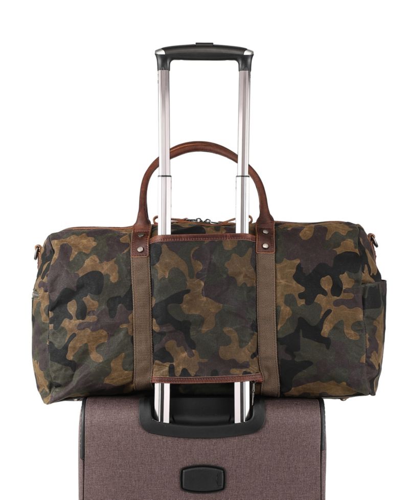 Hillside Bee-Wax Canvas Duffel Bag