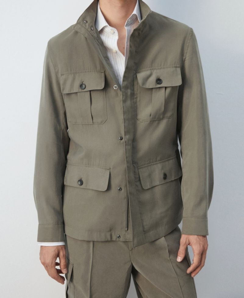 Men's Modal Pockets Jacket