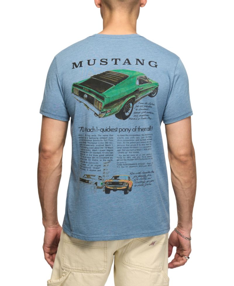 Men's Mustang Vintage-Graphic T-Shirt