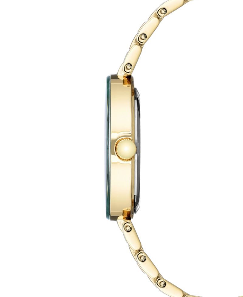 Women's Diamond-Accent Gold-Tone Bracelet Watch 32mm