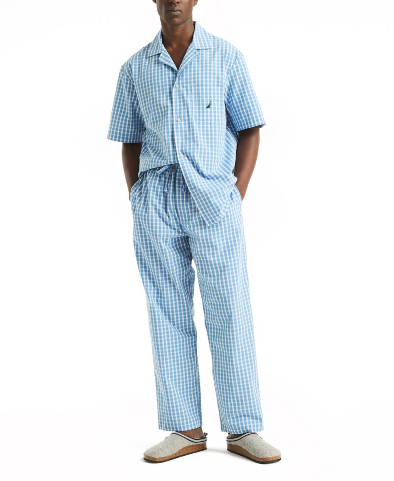 Men's Crafted Plaid Poplin Sleep Pant