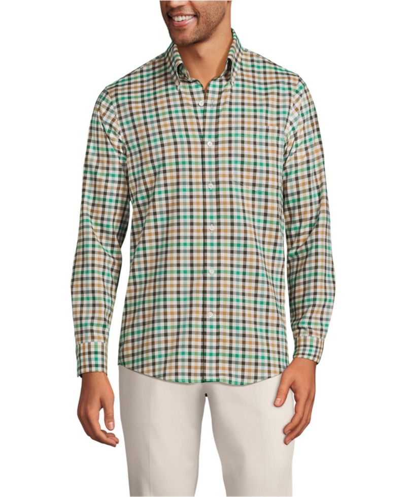 Men's Traditional Fit No Iron Twill Shirt