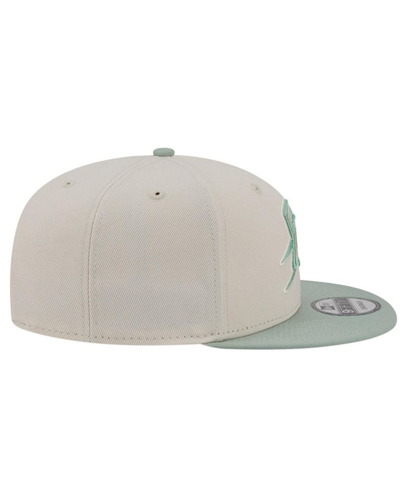 Men's Cream/Light Green Oklahoma City Thunder Color Pack 9FIFTY Snapback Hat