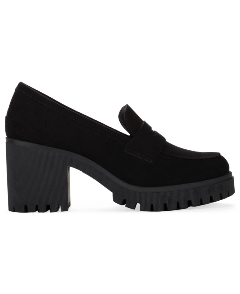 Women's Presscott Round Toe Heeled Loafers