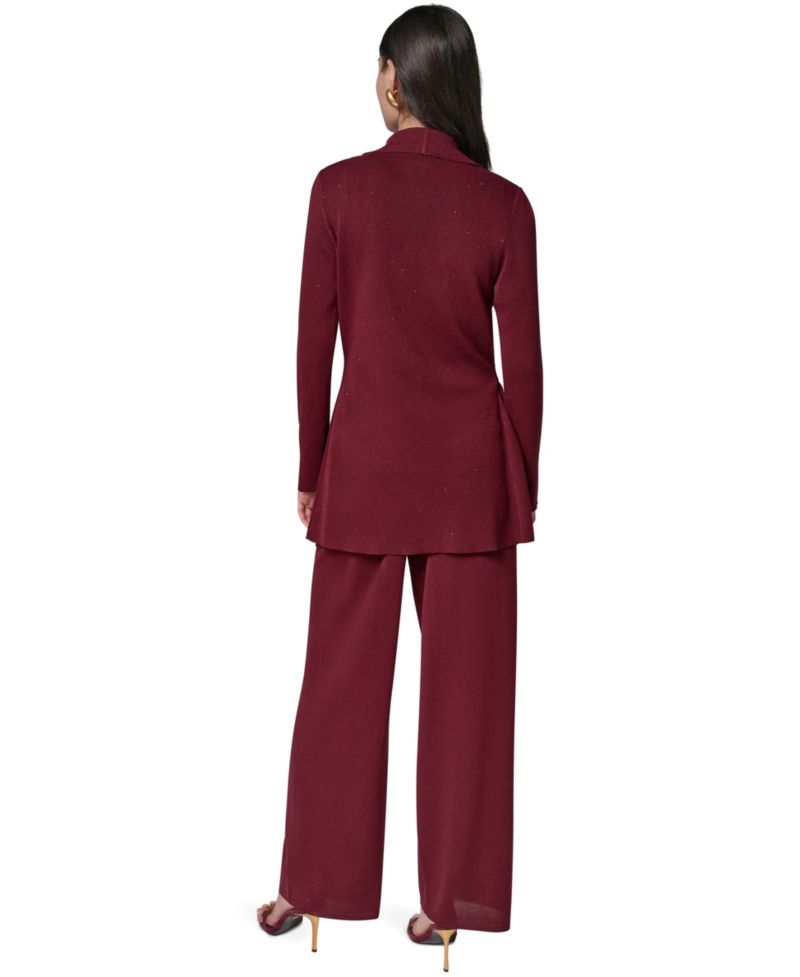 Women's Wrap Long-Sleeve Tie-Front Cardigan