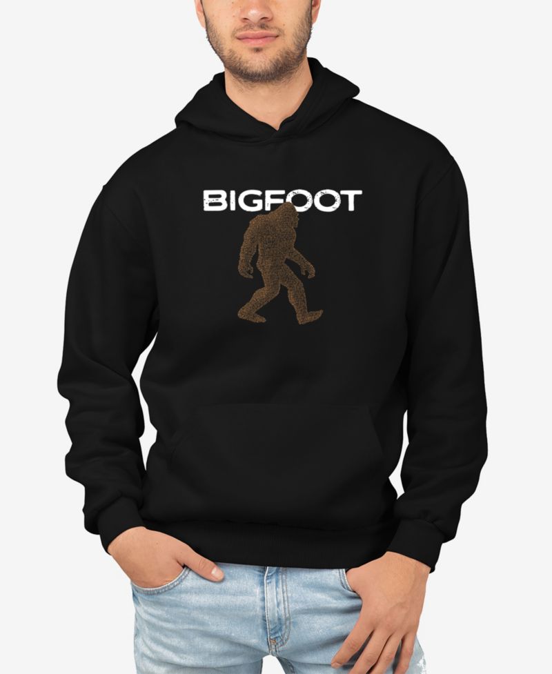 Men's Bigfoot - Men's Word Art Hooded Sweatshirt