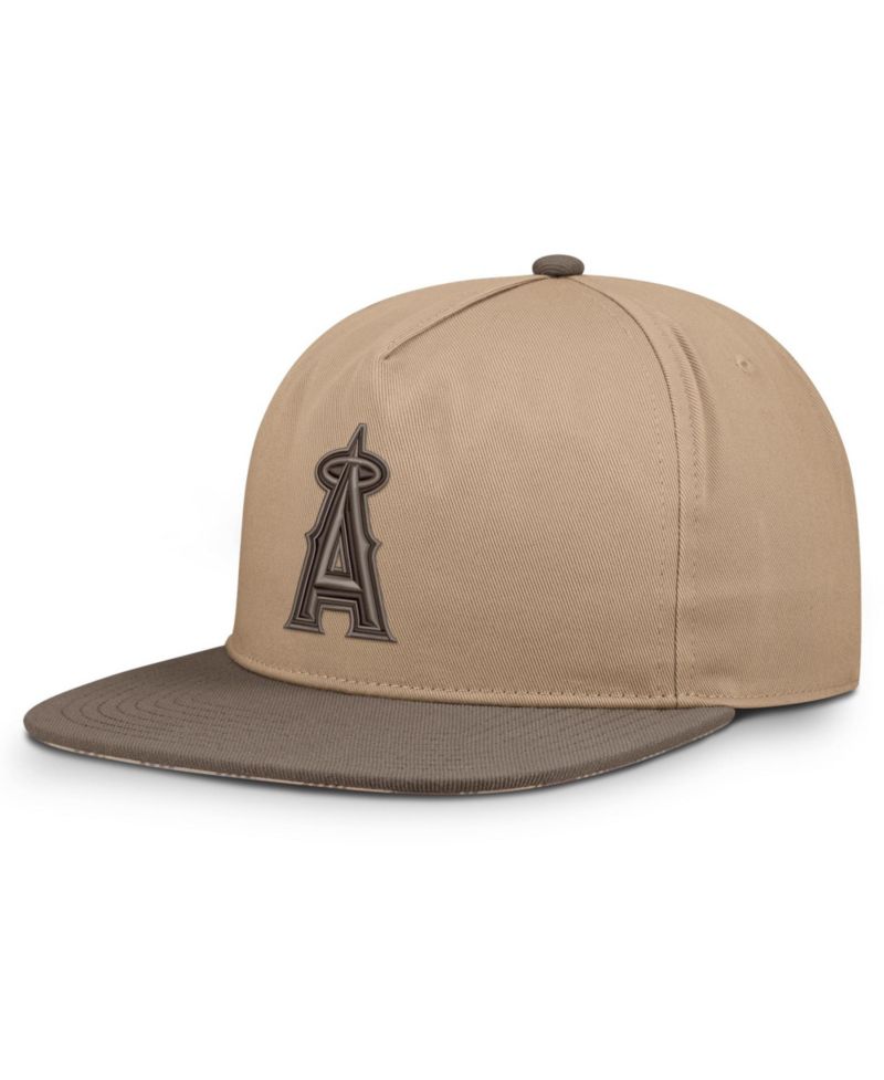 Men's Light Brown Los Angeles Angels Statement Adjustable Hat