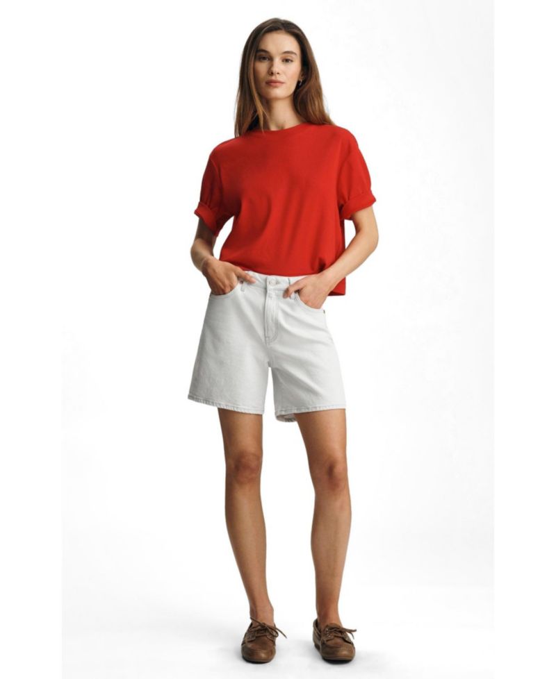Women's Mavi's Heidi High Rise Relaxed Short In Lt Sky Classic Blue