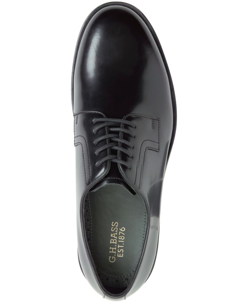 Bedford Leather-Blend Oxford Round Toe Dress Shoes
