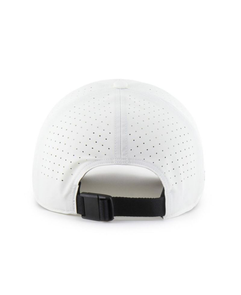 Men's White Houston Astros Elevated Greens Clean Up Adjustable Hat