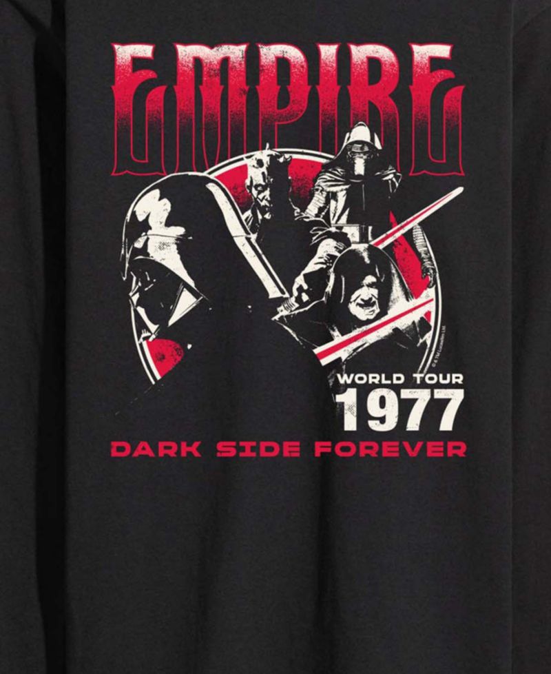 Men's Empire Dark Side Forever Long-Sleeve Graphic T-Shirt
