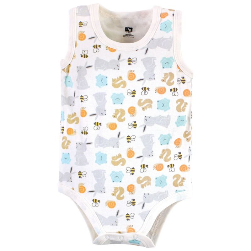 Baby Boys Hudson Unisex 5Pk Sleeveless Bodysuits