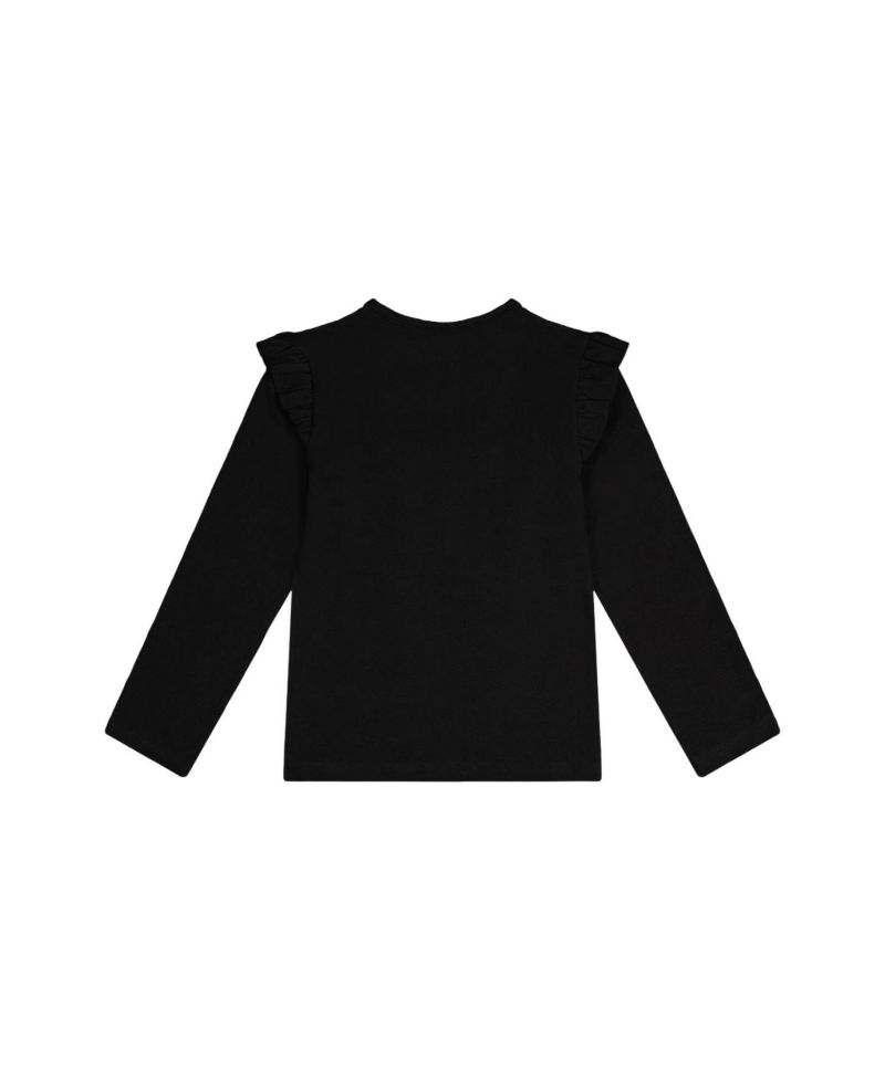 Toddler Girls (2T-5T) Long Sleeve Cotton Squirrel T-Shirt