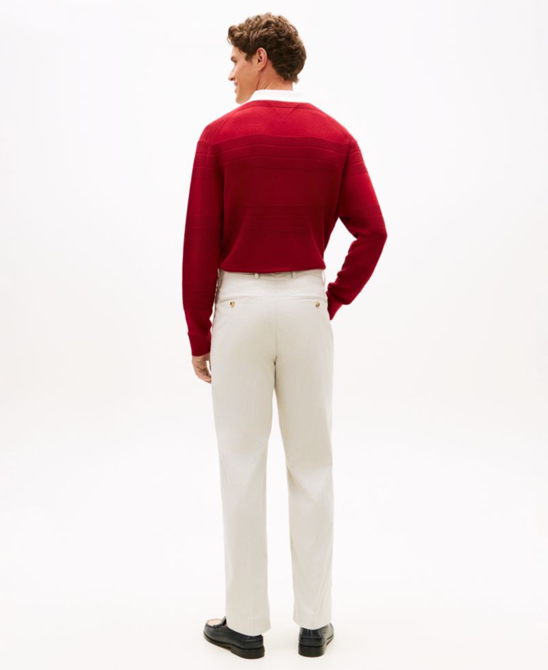 Men's Regular-Fit Dobby Texture Pants