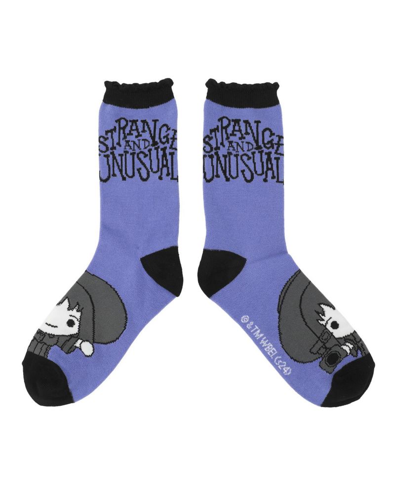 Women's Chibi Character Art 5-Pair Casual Crew Socks
