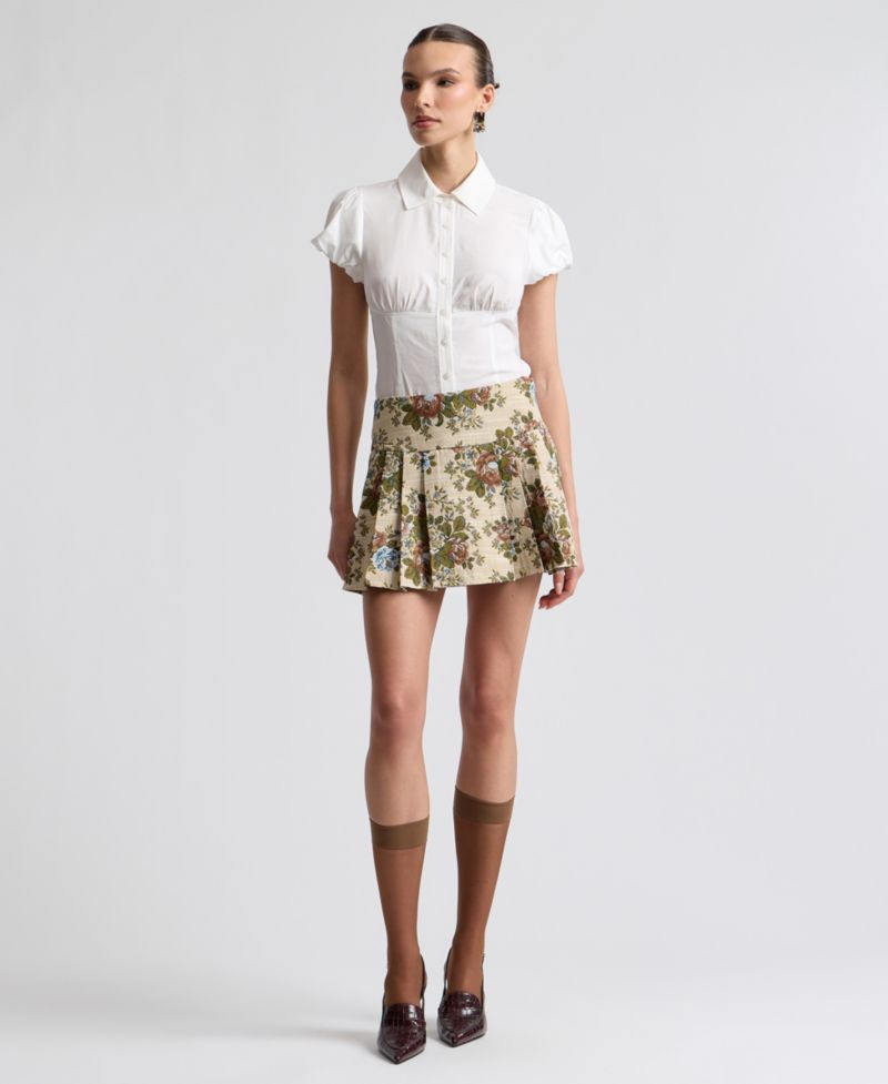 Women's Pleated Skirt