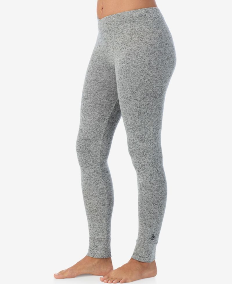 Women's Softknit Sweater-Knit Pull-On Ankle Leggings