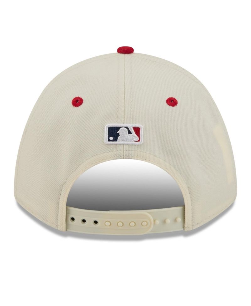 Big Boys and Girls Cream/Red Minnesota Twins USA 250 9FORTY M-Crown Adjustable Hat