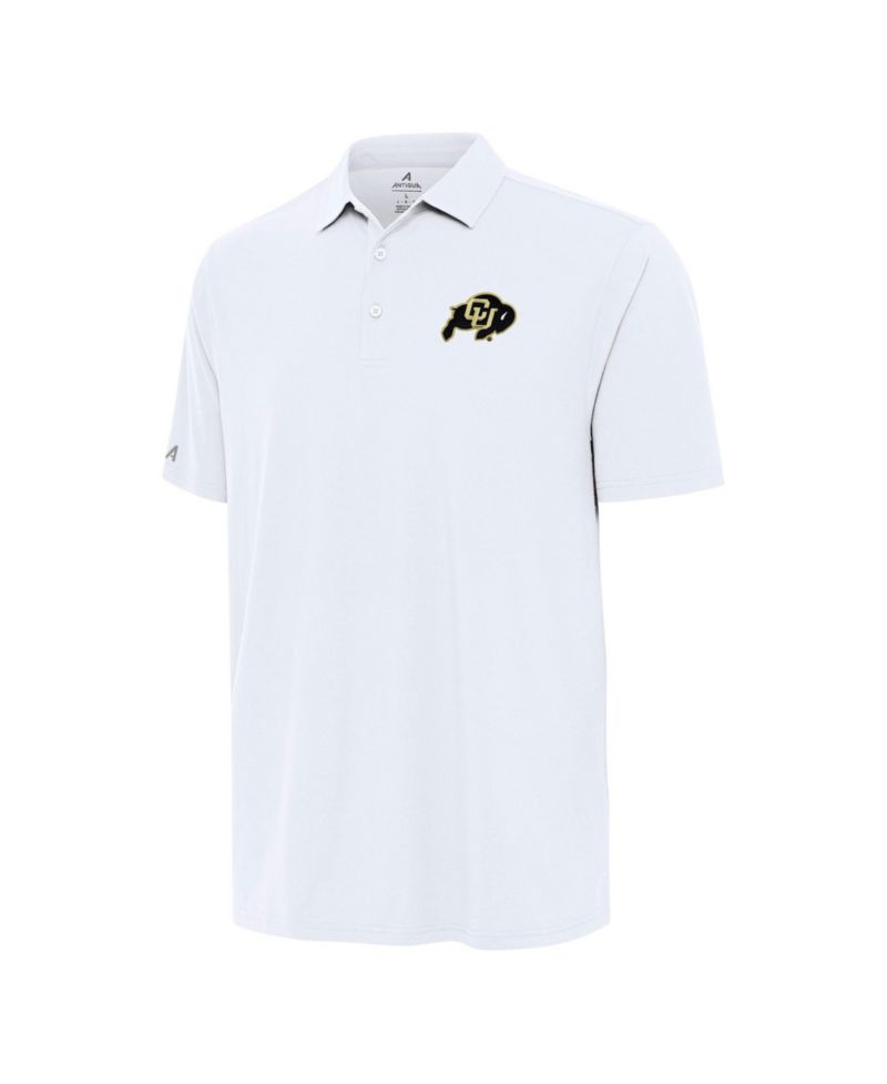 Men's White Colorado Buffaloes Era Polo Shirt