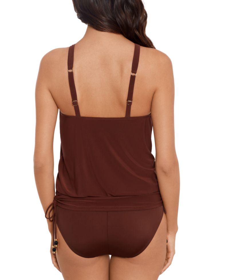 Women's Marley Shanice Side-Shirred Swim Dress
