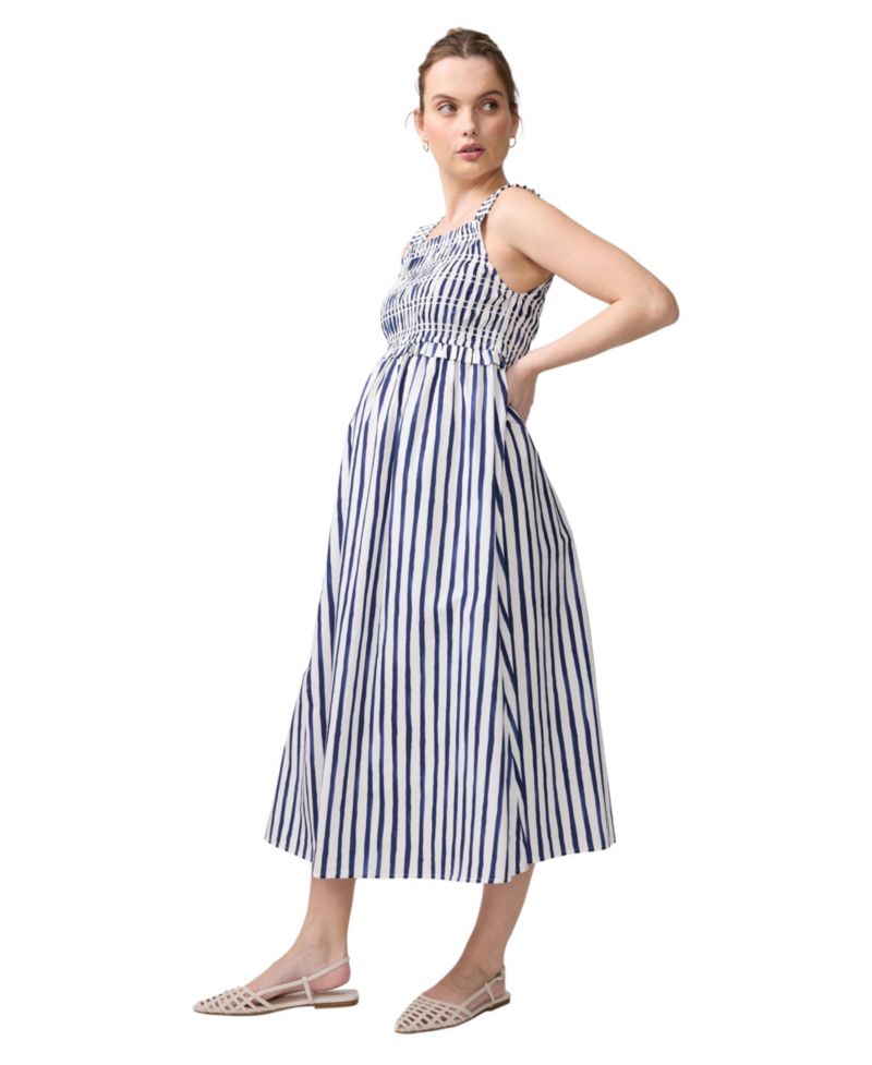 Women's Ingrid + Isabel Square Neck Smocked Maxi Dress