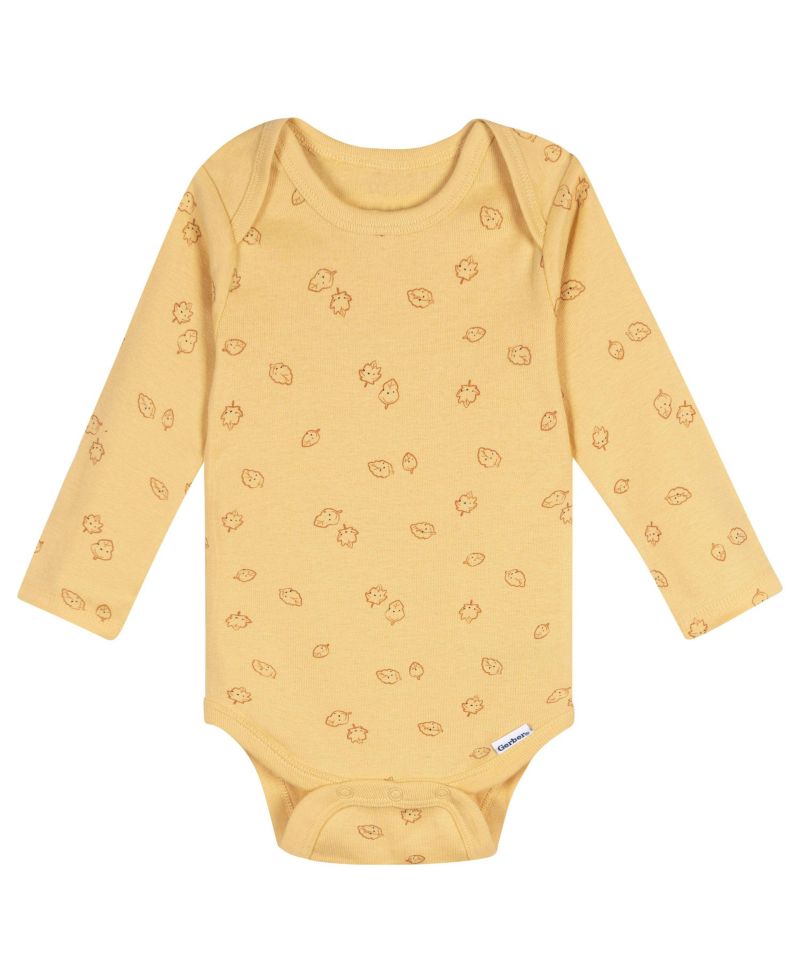 Baby Neutral 5-Pack Long Sleeve Bodysuits.