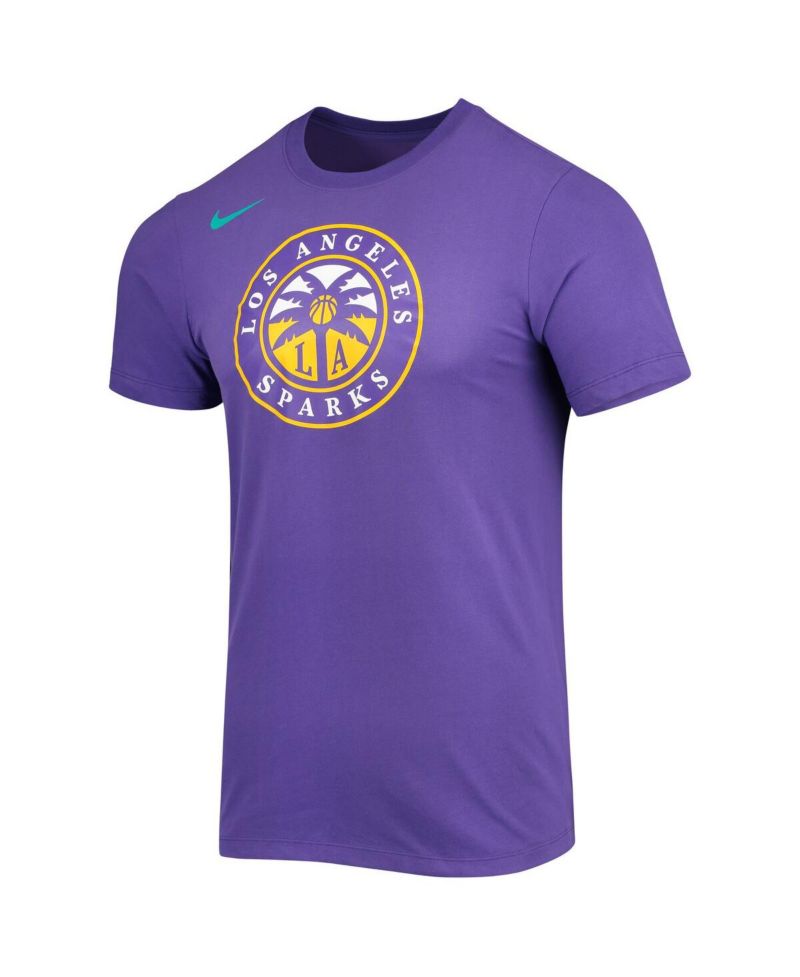 Men's Purple Los Angeles Sparks Logo Performance T-shirt