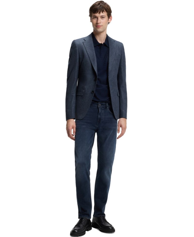 BOSS by Men's Wool-Cashmere Slim-Fit Blazer