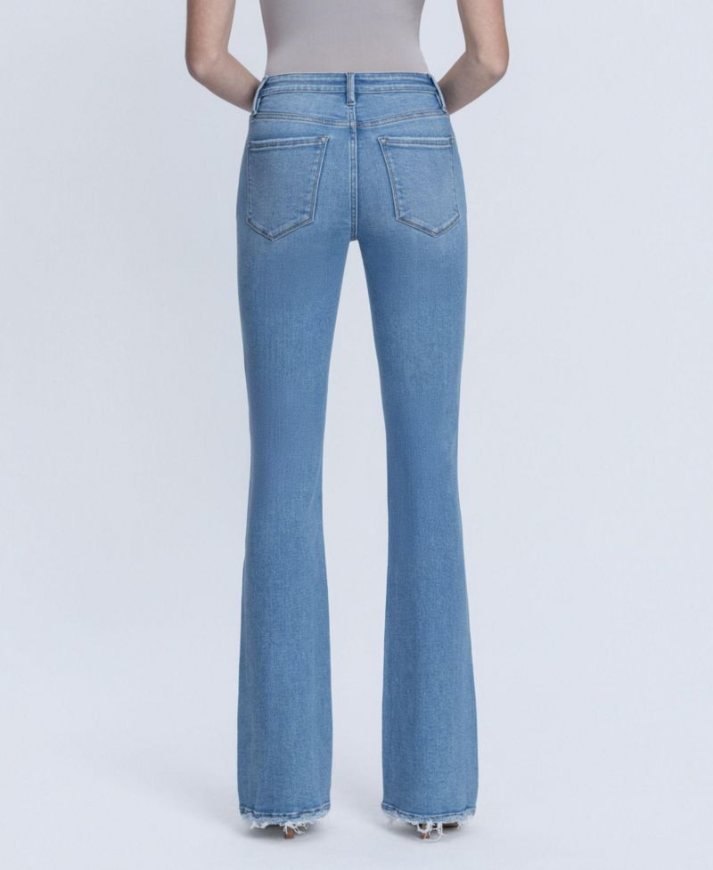 Women's High Rise Full Length Bootcut Jeans